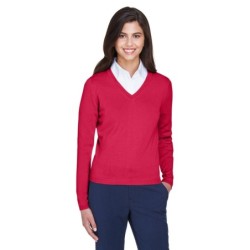 Buy Devon & Jones D475W Ladies V-Neck Sweater | ApparelChoice.ca