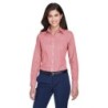 Buy Devon & Jones D640W Ladies Ladies Crown Collection Gingham Check Woven Shirt | ApparelChoice.ca