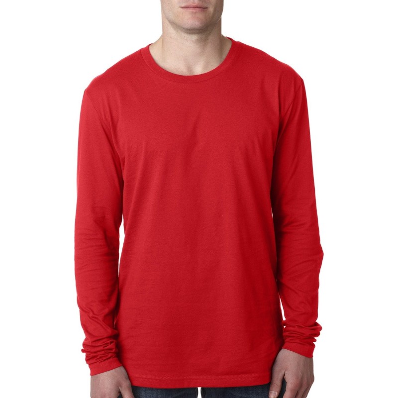 Buy Next Level Apparel N3601 Men's Cotton Long-Sleeve Crew | ApparelChoice.ca