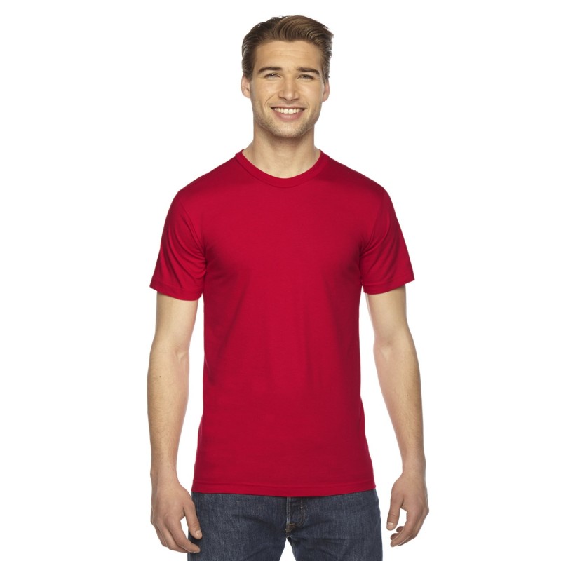 Buy American Apparel 2001 Unisex Fine Jersey Short-Sleeve T-Shirt | ApparelChoice.ca