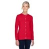 Buy Devon & Jones DP181W Ladies Perfect Fit Ribbon Cardigan | ApparelChoice.ca