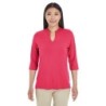 Buy Devon & Jones DP188W Ladies Perfect Fit Tailored Open Neckline Top | ApparelChoice.ca