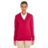 Buy Harriton M425W Ladies Pilbloc V-Neck Button Cardigan Sweater | ApparelChoice.ca