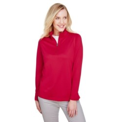 Buy Harriton M748W Ladies Advantage Snag Protection Plus Quarter-Zip | ApparelChoice.ca