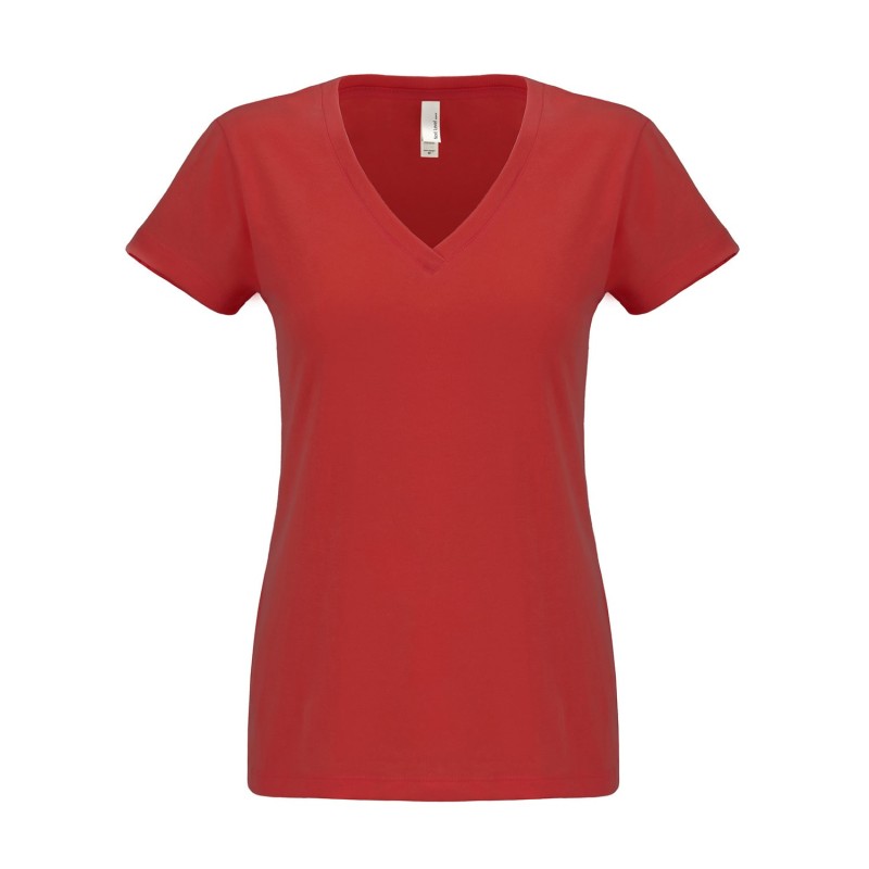 Buy Next Level Apparel N6480 Ladies Sueded V-Neck T-Shirt | ApparelChoice.ca