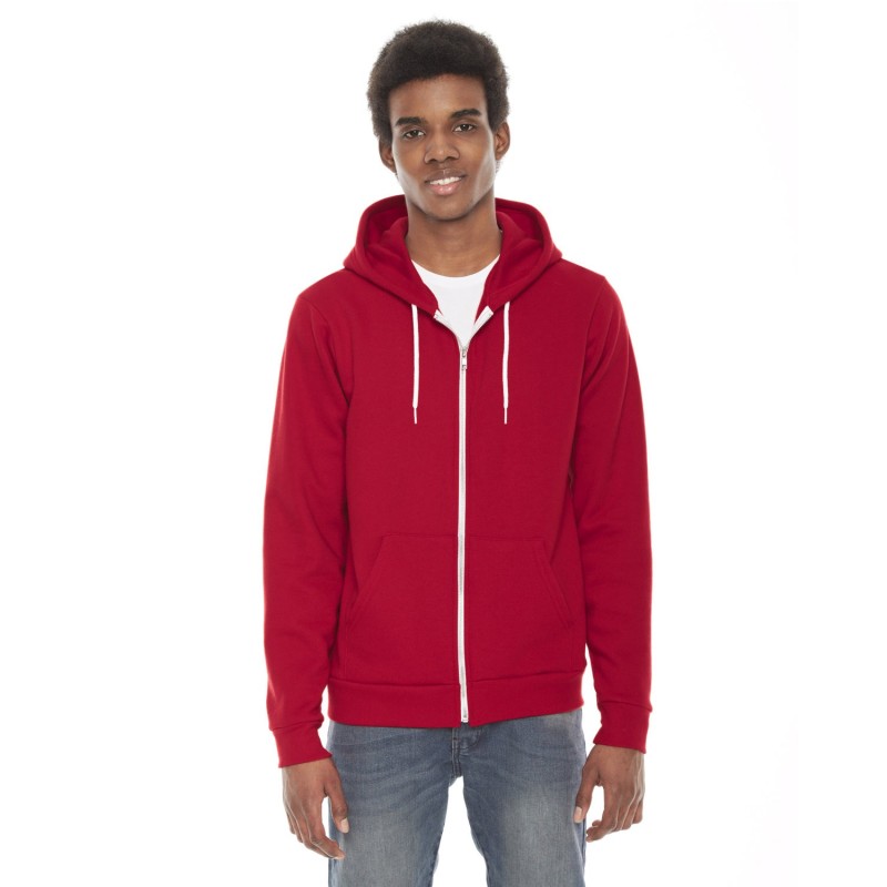 Buy American Apparel F497W Unisex Flex Fleece Zip Hoodie | ApparelChoice.ca
