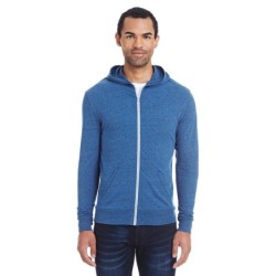 Buy Threadfast 302Z Unisex Triblend Full-Zip Light Hoodie | ApparelChoice.ca