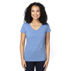 Buy Threadfast 200RV Ladies Ultimate CVC V-Neck T-Shirt | ApparelChoice.ca