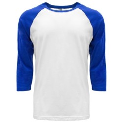 Buy Next Level Apparel 6251 Unisex CVC 3/4 Sleeve Raglan Baseball T-Shirt | ApparelChoice.ca