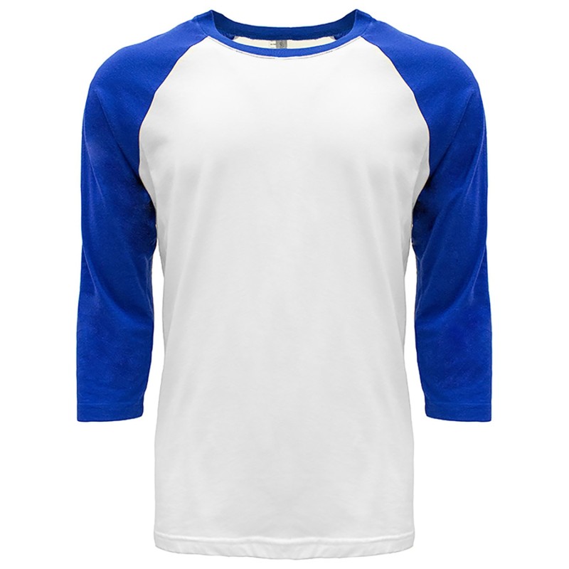 Buy Next Level Apparel 6251 Unisex CVC 3/4 Sleeve Raglan Baseball T-Shirt | ApparelChoice.ca