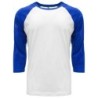 Buy Next Level Apparel 6251 Unisex CVC 3/4 Sleeve Raglan Baseball T-Shirt | ApparelChoice.ca