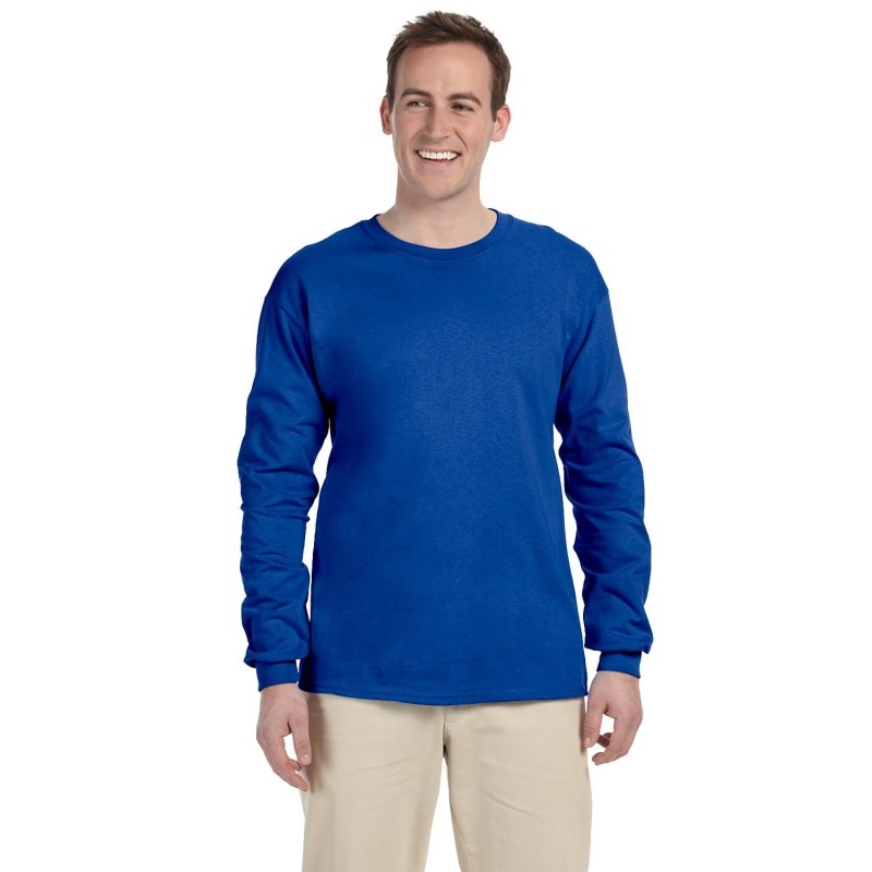 Buy Gildan G240 Adult Ultra Cotton Long-Sleeve T-Shirt | ApparelChoice.ca