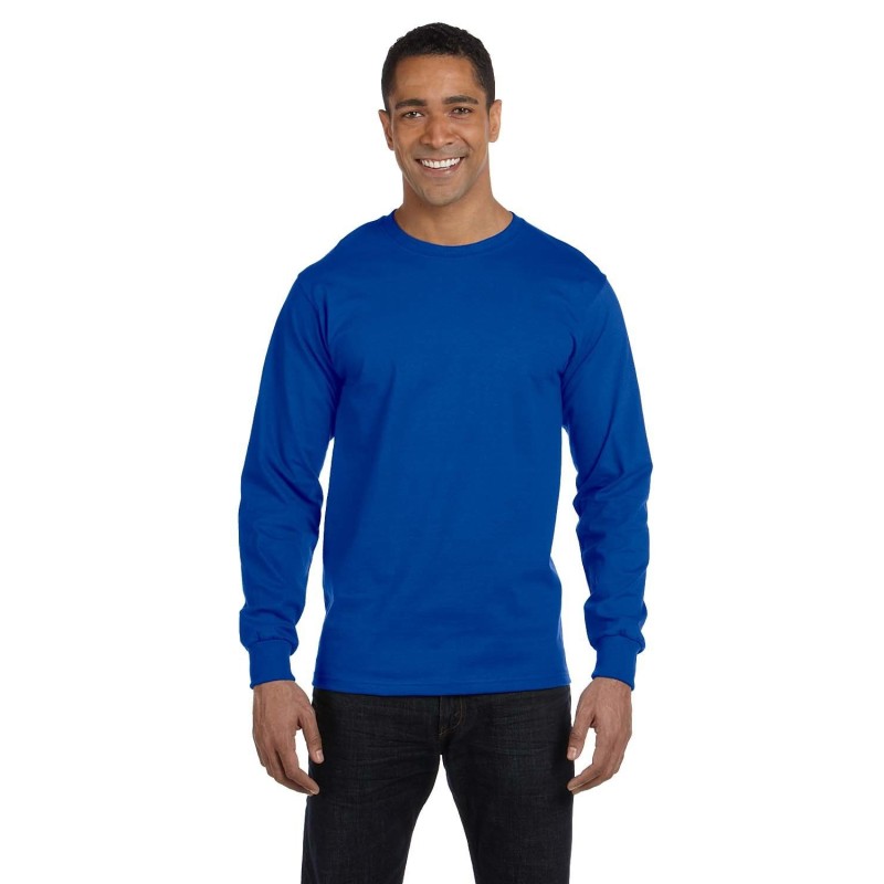 Buy Gildan G840 Adult 50/50 Long-Sleeve T-Shirt | ApparelChoice.ca