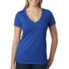Buy Next Level Apparel 6640 Ladies CVC Deep V-Neck T-Shirt | ApparelChoice.ca
