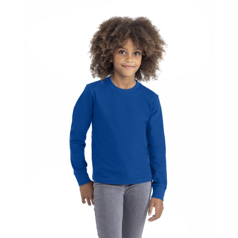 Buy Next Level Apparel 3311NL Youth Cotton Long Sleeve T-Shirt | ApparelChoice.ca