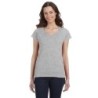 Buy Gildan G64VL Ladies SoftStyle Fitted V-Neck T-Shirt | ApparelChoice.ca
