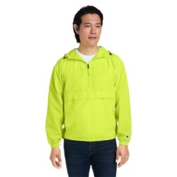 Buy Champion CO200 Adult Packable Anorak 1/4 Zip Jacket | ApparelChoice.ca