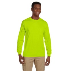 Buy Gildan G241 Adult Ultra Cotton Long-Sleeve Pocket T-Shirt | ApparelChoice.ca