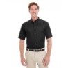Buy Harriton M582 Men's Foundation 100% Cotton Short-Sleeve Twill Shirt with Teflon | ApparelChoice.ca