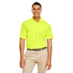 Buy Core365 88181R Men's Radiant Performance Pique Polo with Reflective Piping | ApparelChoice.ca