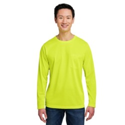 Buy Harriton M118L Unisex Charge Snag and Soil Protect Long-Sleeve T-Shirt | ApparelChoice.ca