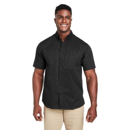Buy Harriton M585 Men's Advantage IL Short-Sleeve Work Shirt | ApparelChoice.ca