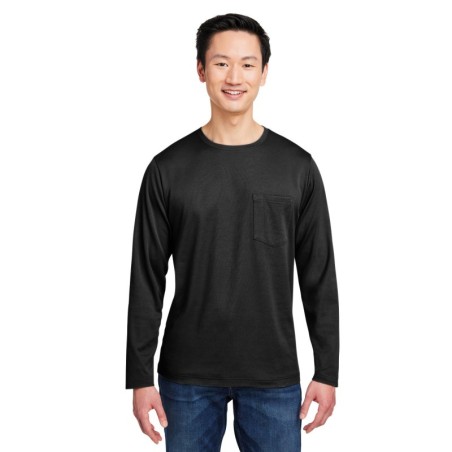Buy Harriton M118L Unisex Charge Snag and Soil Protect Long-Sleeve T-Shirt | ApparelChoice.ca