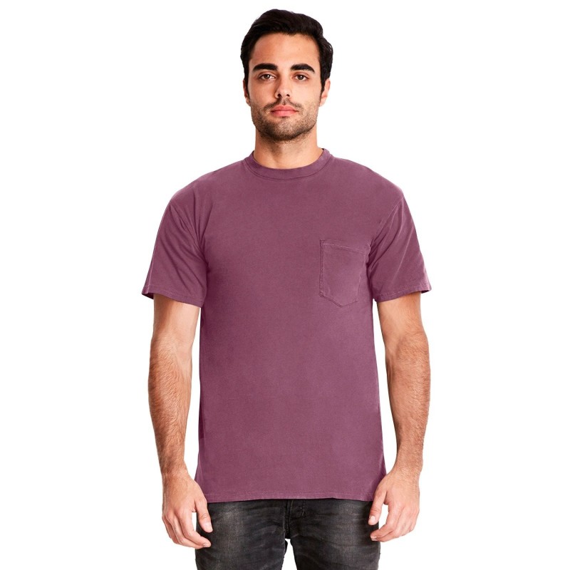 Buy Next Level Apparel 7415 Adult Inspired Dye Crew with Pocket | ApparelChoice.ca