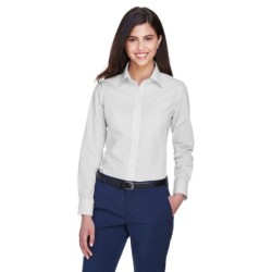 Buy Devon & Jones D640W Ladies Ladies Crown Collection Gingham Check Woven Shirt | ApparelChoice.ca