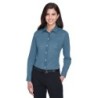 Buy Devon & Jones DG530W Ladies Crown Collection Solid Stretch Twill Woven Shirt | ApparelChoice.ca