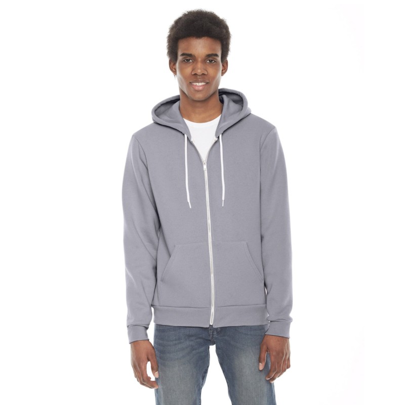 Buy American Apparel F497W Unisex Flex Fleece Zip Hoodie | ApparelChoice.ca
