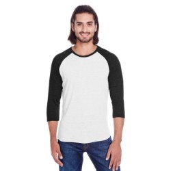 Buy Threadfast 302G Unisex Triblend 3/4-Sleeve Raglan | ApparelChoice.ca