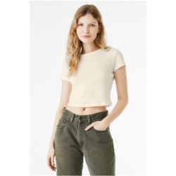 Buy Bella + Canvas 1010BE Ladies Micro Ribbed Baby Tee | ApparelChoice.ca