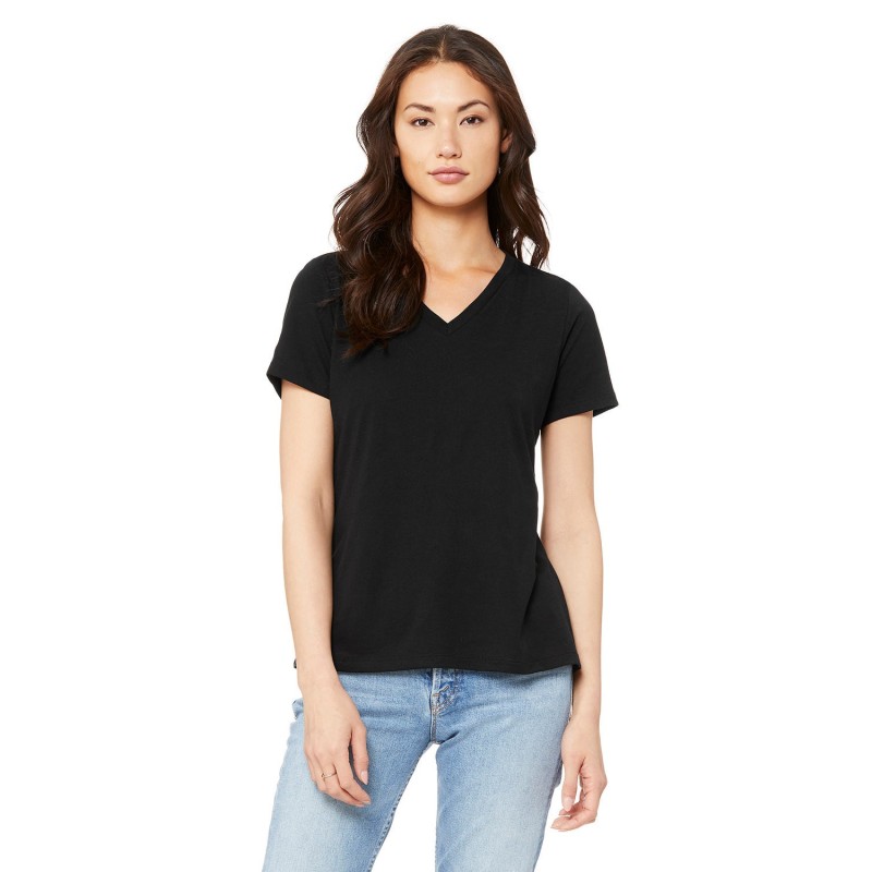 Buy Bella + Canvas 6415 Ladies Relaxed Triblend V-Neck T-Shirt | ApparelChoice.ca