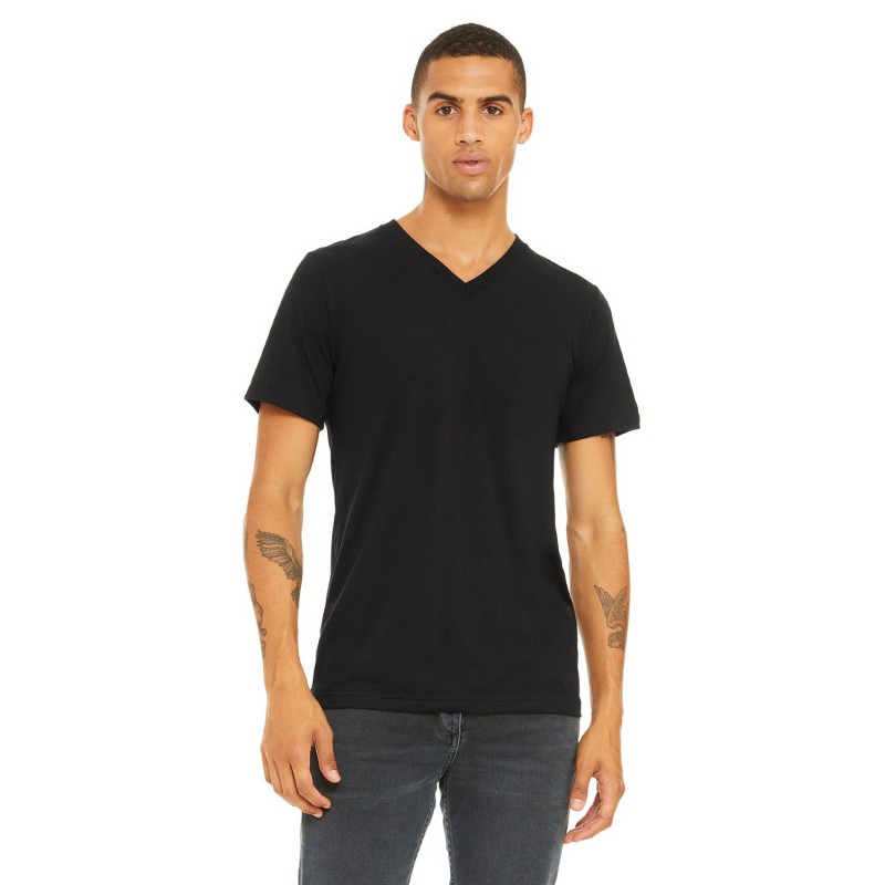 Buy Bella + Canvas 3415C Unisex Triblend V-Neck T-Shirt | ApparelChoice.ca