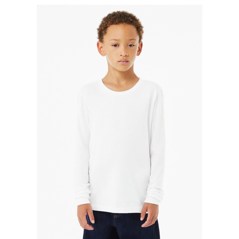 Buy Bella + Canvas 3513Y Youth Triblend Long-Sleeve T-Shirt | ApparelChoice.ca