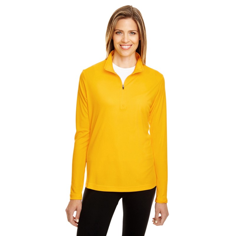 Buy Team 365 TT31W Ladies Zone Performance Quarter-Zip | ApparelChoice.ca