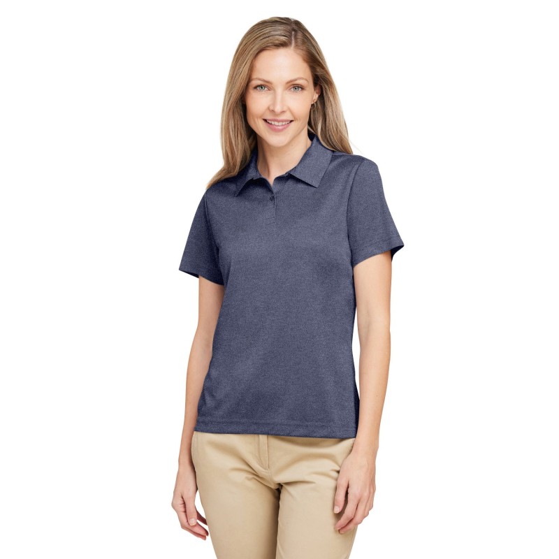 Buy Team 365 TT51HW Ladies Zone Sonic Heather Performance Polo | ApparelChoice.ca