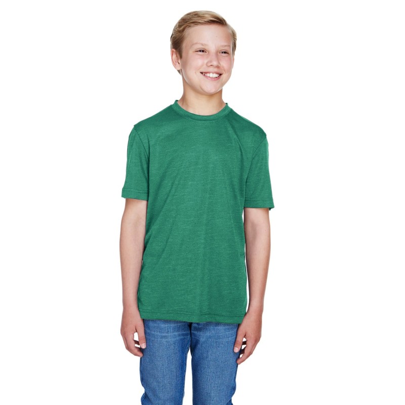 Buy Team 365 TT11HY Youth Sonic Heather Performance T-Shirt | ApparelChoice.ca