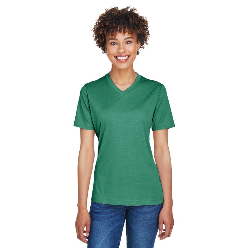 Buy Team 365 TT11HW Ladies Sonic Heather Performance T-Shirt | ApparelChoice.ca