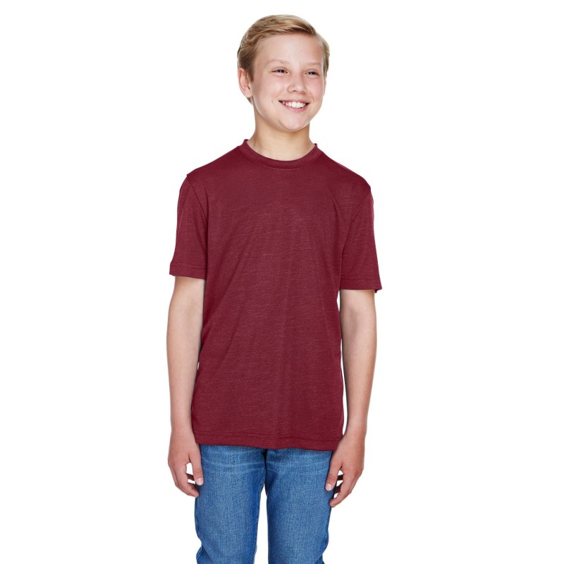 Buy Team 365 TT11HY Youth Sonic Heather Performance T-Shirt | ApparelChoice.ca