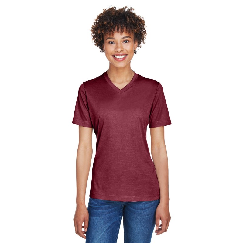 Buy Team 365 TT11HW Ladies Sonic Heather Performance T-Shirt | ApparelChoice.ca