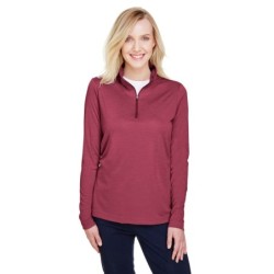 Buy Team 365 TT31HW Ladies Zone Sonic Heather Performance Quarter-Zip | ApparelChoice.ca