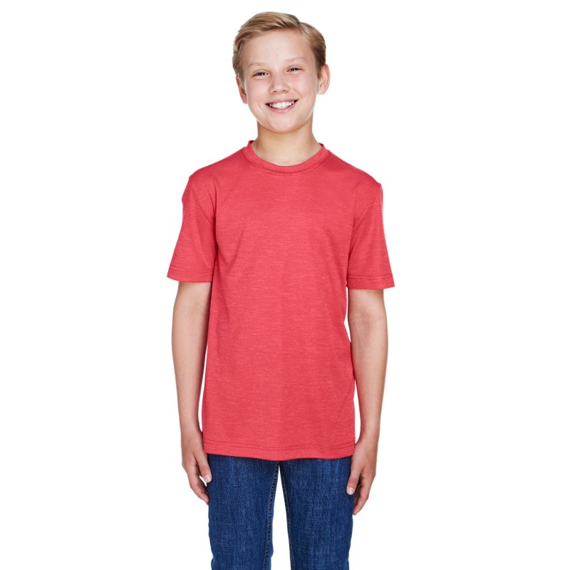 Buy Team 365 TT11HY Youth Sonic Heather Performance T-Shirt | ApparelChoice.ca