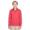 Buy Team 365 TT31HY Youth Zone Sonic Heather Performance Quarter-Zip | ApparelChoice.ca