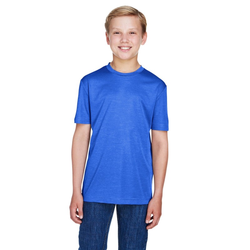 Buy Team 365 TT11HY Youth Sonic Heather Performance T-Shirt | ApparelChoice.ca