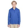 Buy Team 365 TT31HY Youth Zone Sonic Heather Performance Quarter-Zip | ApparelChoice.ca