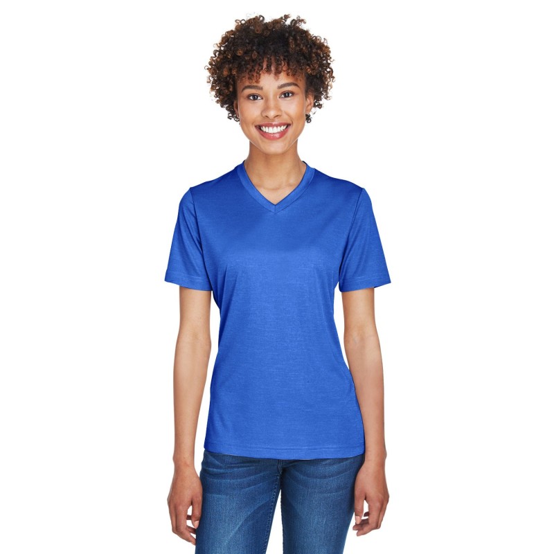 Buy Team 365 TT11HW Ladies Sonic Heather Performance T-Shirt | ApparelChoice.ca