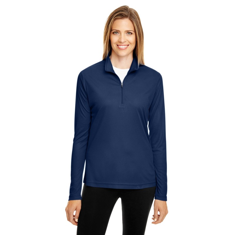 Buy Team 365 TT31W Ladies Zone Performance Quarter-Zip | ApparelChoice.ca