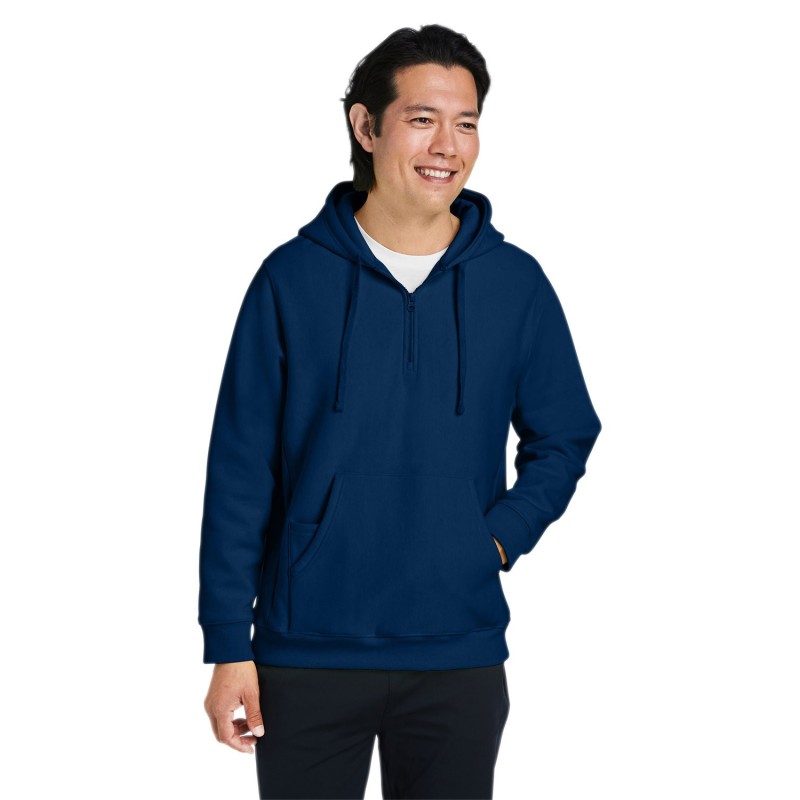 Buy Team 365 TT97 Unisex Zone HydroSport Heavyweight Quarter-Zip Hooded Sweatshirt | ApparelChoice.ca